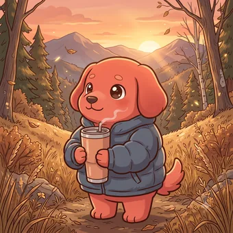 병술일주 캐릭터 붉은 개